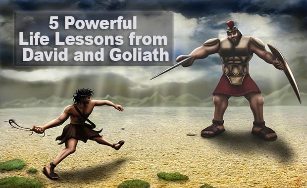 5 Powerful Life Lessons from The David and Goliath Story